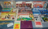 (13) Vintage Assorted Board Games