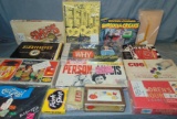 (15) Vintage Assorted Board Games