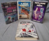 Detective Mystery Lot of (4).  Authors Letter 