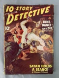 10 Story Detective Magazine. Norman Saunders.