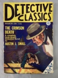 Detective Classics. March 1930 Fiction House.