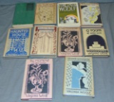 Virginia Woolf. Lot of Ten Volumes.