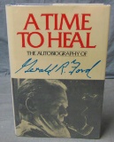 Gerald Ford. A Time To Heal. Signed.