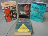 Brett Halliday. Lot of Four First Editions.