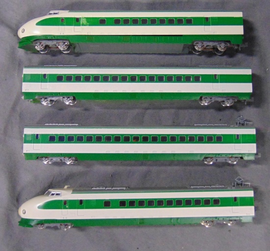 4Pc KATO N Gauge Trans Euro Streamliner