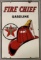 1962 Texaco Fire Chief Gas Pump Porcelain Sign