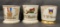 Lot of 3 Fraternal Shaving Mugs