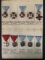 Military Medal Lot Ten Pieces.