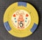 Rare. Sands Casino Five Dollar Chip.