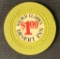 Casino Chip. Wilbur Clark's Desert Inn.