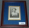 Clara Barton Printed Image Signed.