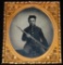 Civil War 1/6th Plate Ambrotype.