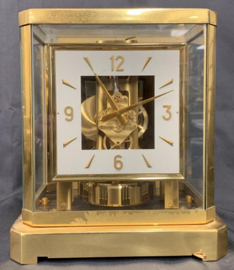 Jaeger LeCoultre ATMOS Clock Model 540 Square Face