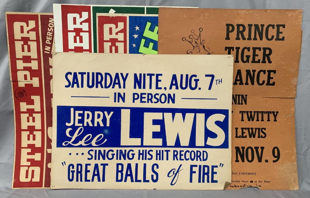 Jerry Lee Lewis In Southend 0458 Vintage Music Poster Art