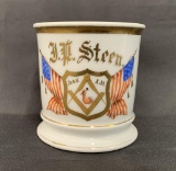 Fraternal Shaving Mug, Jr. Order U.A. Mechanics