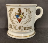 Fraternal Shaving Mug, Knights of Pythias