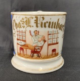 Occupational Shaving Mug, Barber