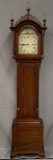 Elmer O. Stennes Mahogany Dwarf Case Clock