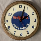 Hotpoint Appliances Advertising Clock