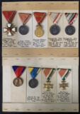 Medal Lot. (9) Pieces.