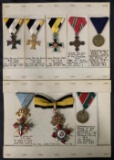 Lot of Eight Military Medals.