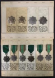 Lot of Ten Medals. Bravery for Eastern Peoples.