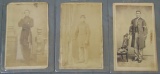 Civil War CDV Lot of Three.