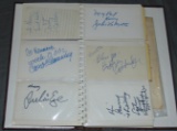 Original Owner Autograph Lot.