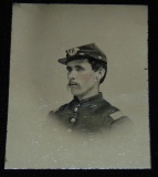 Civil War Tintype. Union Soldier.