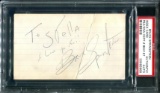 Bruce Springsteen Signed & Inscribed Index Card