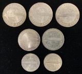 (7) Graf Zeppelin Commemorative World Flight Coins