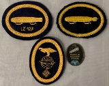 Zeppelin Patches and Badge Lot