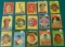 Lot of (15) 1950's Super Star Cards.