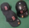 (3) Boston Red Sox Signed Hats/Helmets