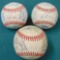(3) 1988 NY Yankees Team Signed Baseballs