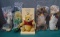 Steiff Lot of 5, Bugs Bunny, Geppetto, Pooh, Etc