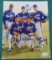 1986 Mets Starting Pitchers Signed 8 x 10 Photo