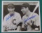 Joe DiMaggio & Bob Feller Signed 8 x 10 Photo