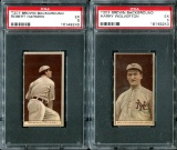 T-207 Lot of Two PSA Graded Cards.