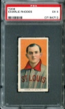 T-206 Charlie Rhodes PSA 5 Cycle Back.