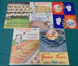 N. Y. Yankee World Series Program Lot.