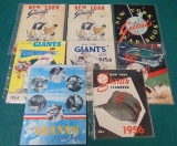 New York Giants Periodical Lot.