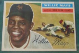 1956 Topps Willie Mays.