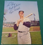 Signed Roger Maris. 8 x 10