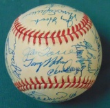 Multi Signed All Time NY Mets Basebal