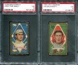 T-205 PSA Graded Lot of Two.