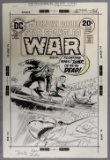 Joe Kubert Original Comic Cover Art. Star Spangled