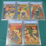 Fantastic Four Lot of Five Graded CBCS.
