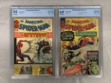Amazing Spiderman Lot of Two CBCS Graded.