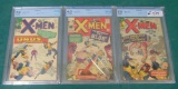 X-Men Comics #'s 6-8 CBCS Graded.